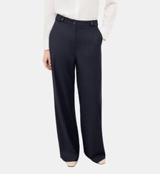 Pantalon pvoltige stripe - Polyester recycle - Coupe droite Caroll