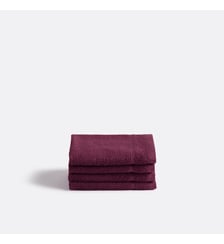 Lot 4 serviettes d'invité éponge 600 g/m² La Redoute Interieurs