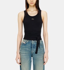 Crop top avec lacets enveloppants Diesel