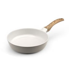 Mythic - Poêle 24 cm avec revêtement en céramique blanche Cuisinox