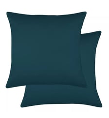 Lot de 2 taies satin de coton 120 fils Ava uni Garnier Thiebaut