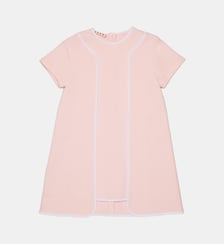 Robe à manches courtes et ligne droite Marni