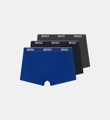 Lot de 3 boxers en coton stretch BOSS