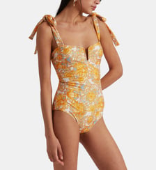 Maillots de bain 1 pièce Barbarella Anemone Small Orange La DoubleJ