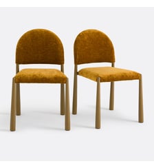 Lot de 2 chaises rembourrées La Redoute Interieurs