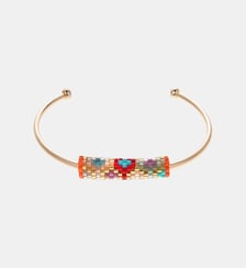Bracelet jonc avec perles tissées MALISS Hipanema