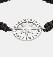 Bracelet Zodiaque Argent en Acier Phebus