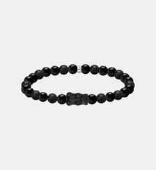 Bracelets beads avec Ours d'or noir Thomas Sabo