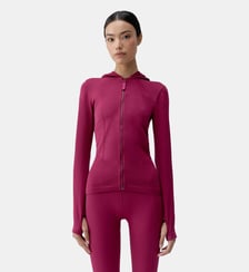 Veste de sport Viveka à capuche effet gainant Born Living Yoga