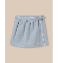 Jupe-short en seersucker Cyrillus