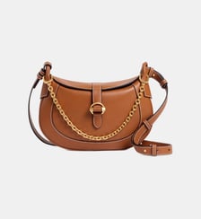 Petit Sac à main crossbody Pia en cuir lisse Le Tanneur
