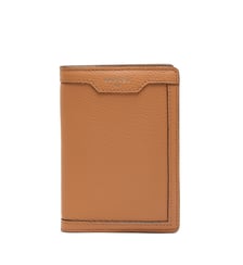 Porte-passeport en cuir signature Lancel