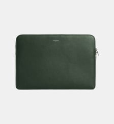 Pochette ordinateur 14" en cuir grainé Le Tanneur