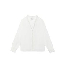 Blouse manches longues col v uni BOWEN La Petite Etoile