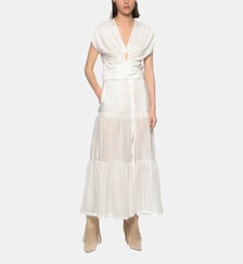 Top croisé à découpe Pinko