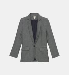 Veste Bruna à chevrons Ines de la Fressange Paris