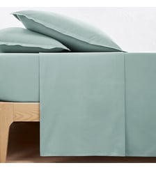 Drap plat uni percale de coton Scenario La Redoute Interieurs
