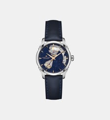 Montre automatique Jazzmaster Bleu foncé H32215642 Hamilton