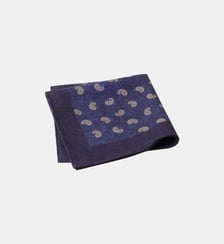 Mouchoir De Poche En Laine Paisley Hackett London