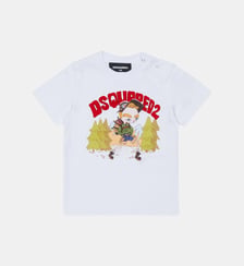 T-shirt avec logo Dsquared2