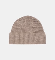 Bonnet à revers en cachemire Bompard