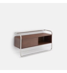 Meuble TV caisson 1 porte, largeur 120 cm La Redoute Interieurs