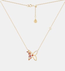 Collier Lila Rosée Or Jaune PIAPARIS