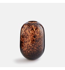 Vase en verre ambré, hauteur 24 cm La Redoute Interieurs