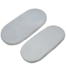Lot de 2 draps housses pour nacelle Walking Mum