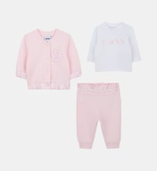 Ensemble pantalon, cardigan et T-shirt BOSS Kidswear