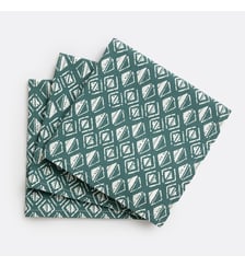 Lot de 3 serviettes de table imprimées Lodge La Redoute Interieurs