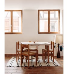 Ensemble table à manger et chaises Karla N°102- Produit chiné Debongout