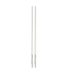 Paire de baguettes chinoises blanches - UNI Christofle