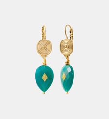 Boucles d'oreilles dormeuses   - Babylone Satellite