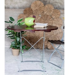 Table à manger pliable d'extérieur Romy N°1558- Produit chiné Debongout