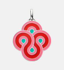 Pendentif Argent Enlacé Pop Arthus Bertrand