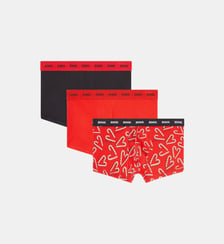 Lot de trois boxers en coton stretch Diesel
