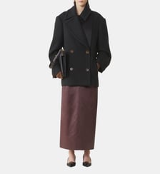 Caban Court En Laine Lanvin