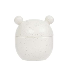 Boîte à bonbons en grès à pois OYOY