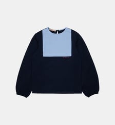 T-shirt à manches longues avec détails sur le devant Marni