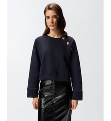 Sweat-shirt à boutons Pinko