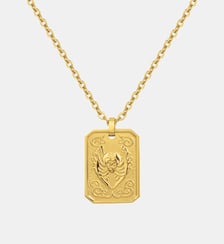 Collier Zodiaque Vierge Doré en Acier 316L Phebus