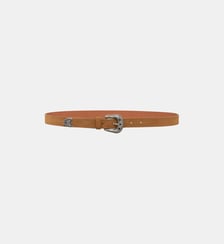Ceinture en cuir velours - JOE Pablo