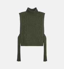 Plastron à torsades Bompard