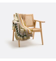 Plaid jacquard frangé La Redoute Interieurs