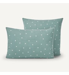 Taie d'oreiller percale coton biologique AM.PM