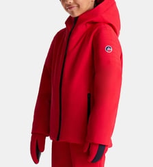 Veste de ski power jr col montant coupe regular Fusalp