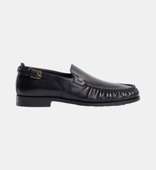 Mocassins en cuir à boucle Sandro