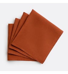 Lot de 4 serviettes de table lin lavé Victorine La Redoute Interieurs