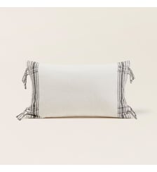 Housse De Coussin  Coton au tissage rayé Madura